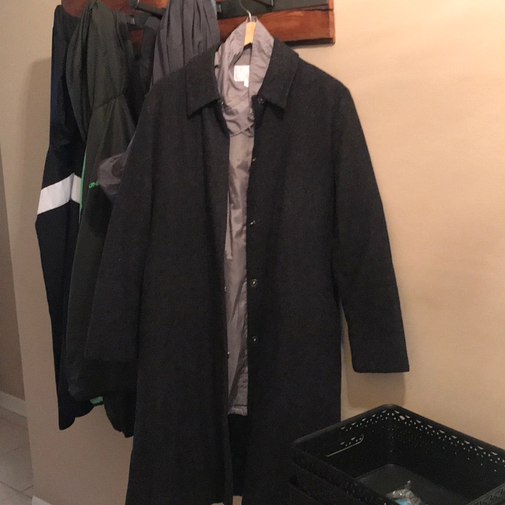 Grey coat